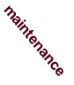 maintenance